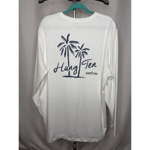 Hang Ten Men's Long-Sleeved UPF 50+ Lightweight Sun-Protection Shirt - XL - NWT